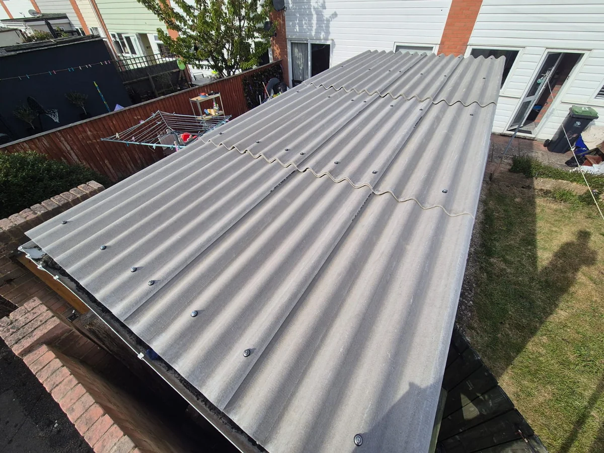 Corrugated Sheet Roofing Southampton — CMW Roofing