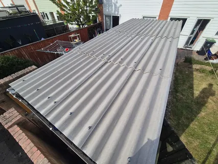 Corrugated Sheet Roofing Southampton — CMW Roofing