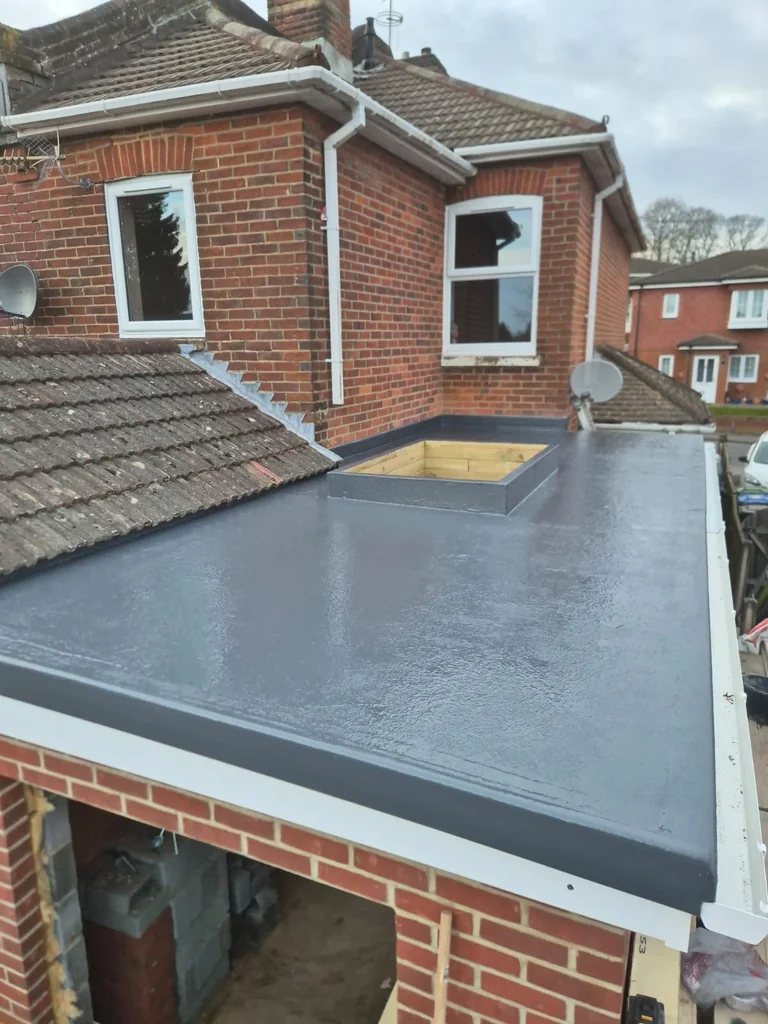 Grp Fibreglass Flat Roof Southampton — CMW Roofing