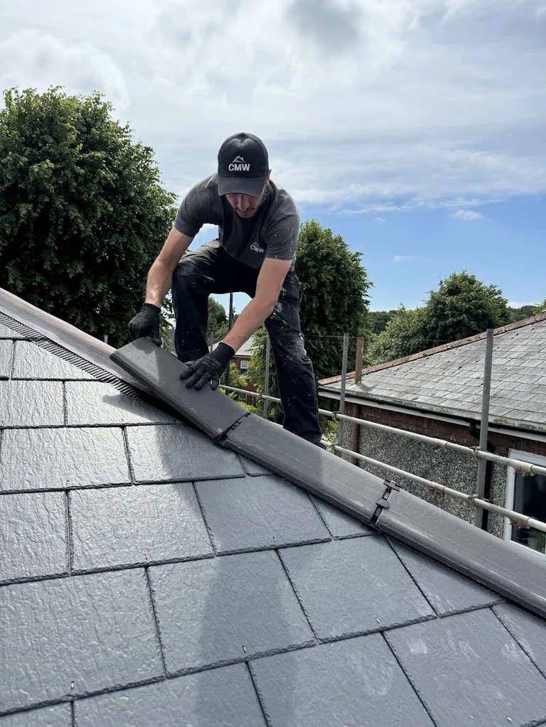 New Slate Roof Bournemouth — CMW Roofing