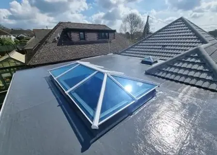 Flat Grp Roof Skylights Southampton — CMW Roofing